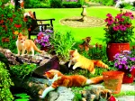 Pièces XXL - Pêcheurs du jardin