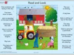 2 Puzzles Cadres - Apprendre l'Anglais : Read and Look 09-10 (en Anglais)