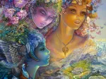 Josephine Wall - The Three Graces