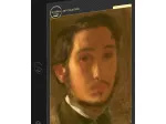 Edgar Degas : Autoportrait avec Col Blanc, 1857