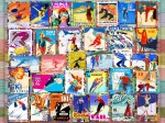 Ski Stamp Posters