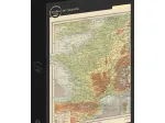 Carte de la France Physique - Larousse, 1925