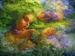 Josephine Wall - Moss Maiden