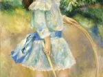 Auguste Renoir : Fillette au cerceau, 1885