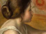 Auguste Renoir : Tête de Jeune Fille, 1890