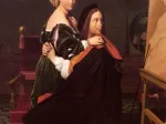 Jean-Auguste-Dominique Ingres : Raphaël et la Fornarina, 1814
