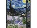 2 Puzzles - L'Art de Van Gogh : La Nuit étoilée, 1889 - Maison à Auvers, 1890
