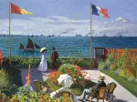 2 Puzzles - L'Art de Monet : Terrasse à Sainte-Adresse, 1867 - Coquelicot, 1873