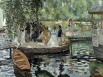2 Puzzles - L'Art d'Auguste Renoir : Le Déjeuner des Canotiers - La Grenouillère