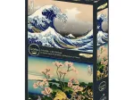 2 Puzzles - L'Art d'Hokusai : La Grande Vague de Kanagawa - Shinagawa sur Le Tokaido
