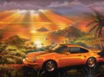 La Porsche Jaune