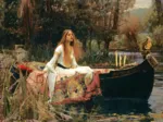 John William Waterhouse - La Dame de Shalott, 1888