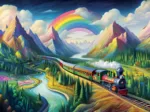Pièces XXL - L'Arc-en-Ciel Express