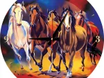 Puzzle Horloge - Chevaux