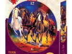 Puzzle Horloge - Chevaux