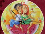 Puzzle Horloge - Je t'Aime, un Peu, Beaucoup, Passionément... (Pile non fournie)
