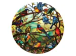Puzzle Rond - Choeur de la Forêt de Vitrail