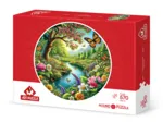 Puzzle Rond - Le Jardin du Monarque