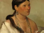 George Catlin : Femme Aigle - Shawano, 1830