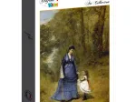 Jean-Baptiste-Camille Corot : Madame Stumpf et sa fille, 1872