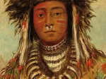 George Catlin : Chef Indien - Ojibbeway, 1843