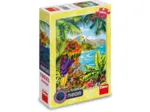 Perroquet dans la Jungle - Puzzle Neon