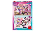 2 Puzzles - Minnie et Figaro