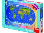 Carte du Monde pour Enfants (en anglais)