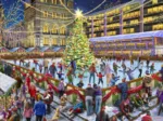 Patinage à Noël