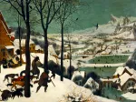Pieter Brueghel Le Vieux - Chasseurs dans la Neige
