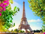 Tour Eiffel au Printemps