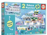 2 Puzzles - Intérieur/Extérieur - Bateau