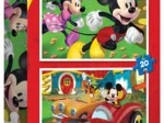 2 Puzzles Mickey Mouse - Fun House