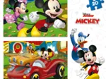 2 Puzzles Mickey Mouse - Fun House