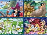 4 Puzzles Multi - Classiques Disney
