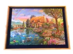 Luxe Puzzle Table - 100 à 1500 Pièces + 3 Plateaux de Tri