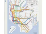 Pièces XXL - New York Subway Map