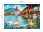 Pont de la Chapelle, Lucerne, Suisse