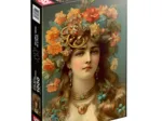Fille avec Couronne de Fleurs
