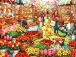 Marché Fermier Haut en Couleur