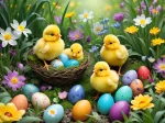Poussins de Pâques