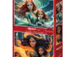 2 Puzzles - L'Eau et le Feu - Collection Mère et Fille