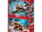 2 Puzzles - Chatons et Chiots de Noël
