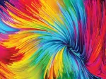 Colorful Paint Swirl