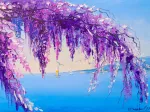 Wisteria by the Sea