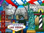 American Landmarks Collage