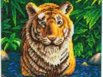 Crystal Art - Kit Broderie Diamant - Tigre