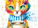 Colorful Cat