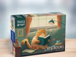 Cat & Books
