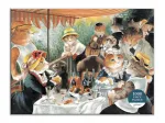 Le Déjeuner des Canotiers Meowsterpiece - 1000 Piece Puzzle